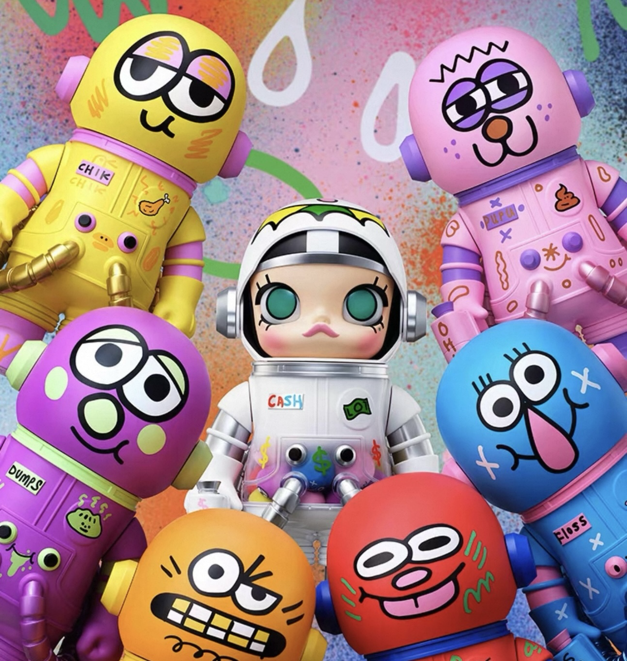 🎏預訂🎏POPMART 泡泡瑪特 MEGA SPACE MOLLY 400%喬恩 伯格曼 SPACE CADETS