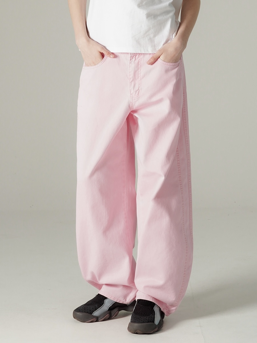 <預購> 韓國WV PROJECT 復古淡彩燈籠寬褲