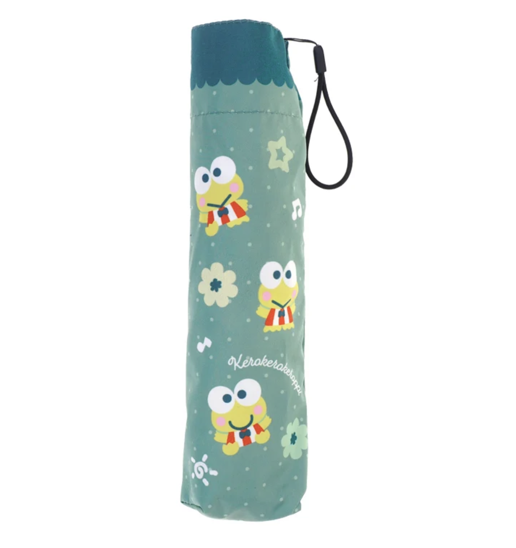 Kerokerokeroppi 三節防風縮骨雨傘 鈦金屬色鋁桿 + 防風傘骨 + UV防護 9-8327-9