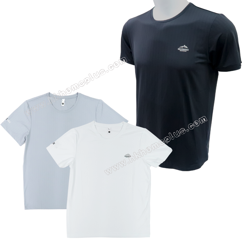 冰絲透氣網孔彈力T恤