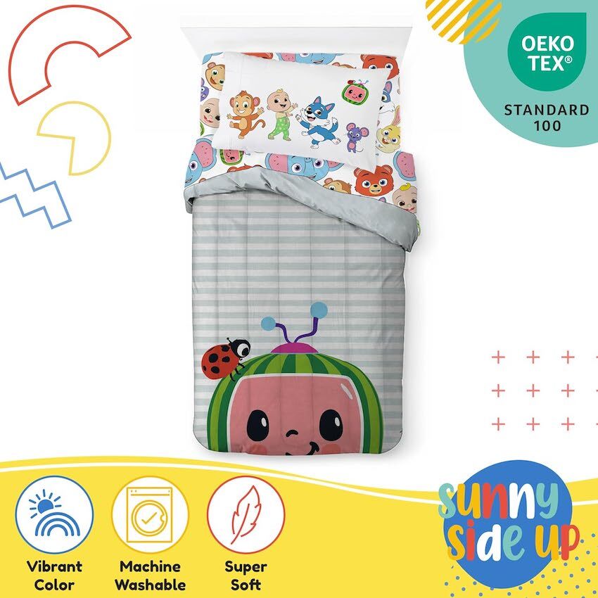 美國 Cocomelon 5 件裝床上套裝 (單人床)