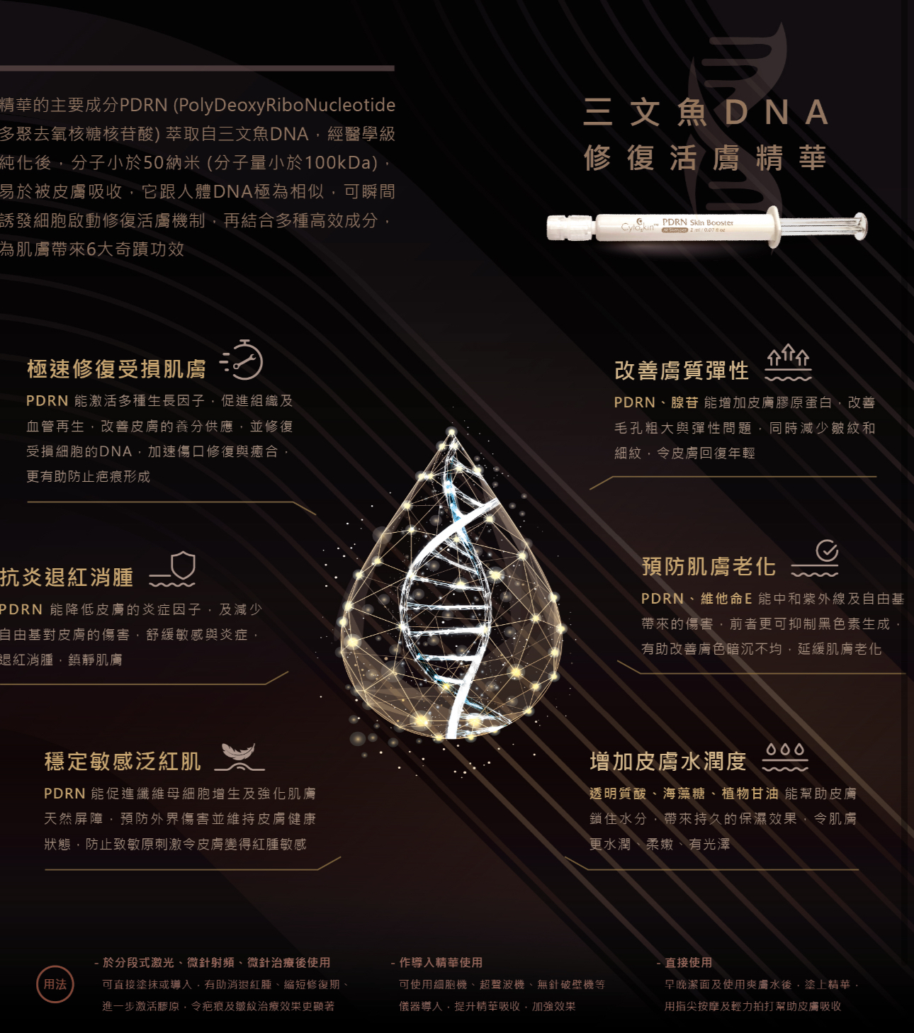 Cytoskin PDRN Skin Booster Cytoskin 三文魚PDRN修復活膚精華