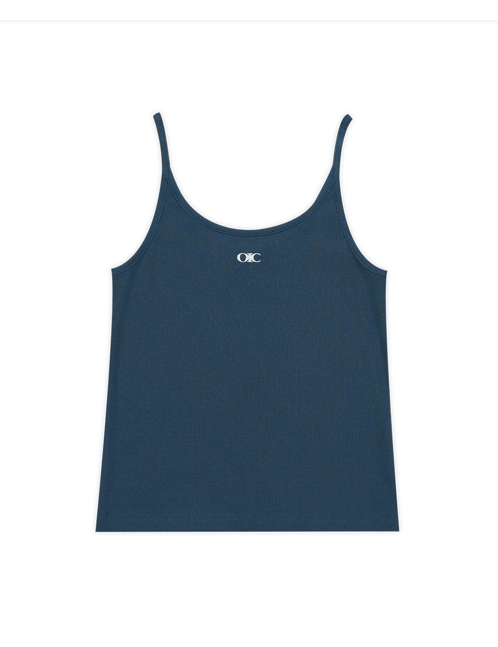 【OWN】OIOI COLLECTION 背心 無袖 吊嘎 夏季 服飾 女生 藍色 OIC
