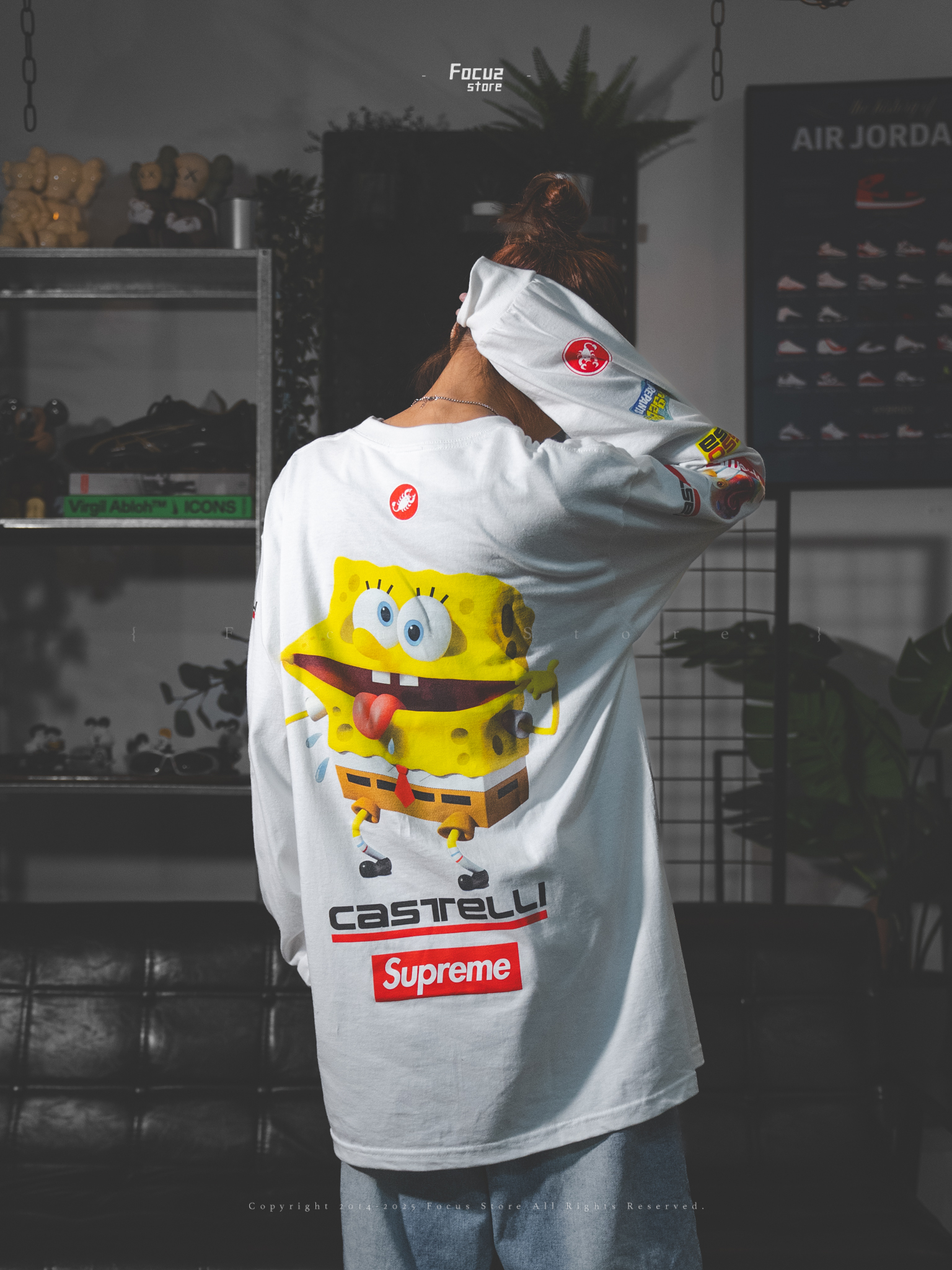 トップス Supreme SpongeBob SquarePants Castelli Buy Supreme x Spongebob Squarepants x Castelli Racing Long