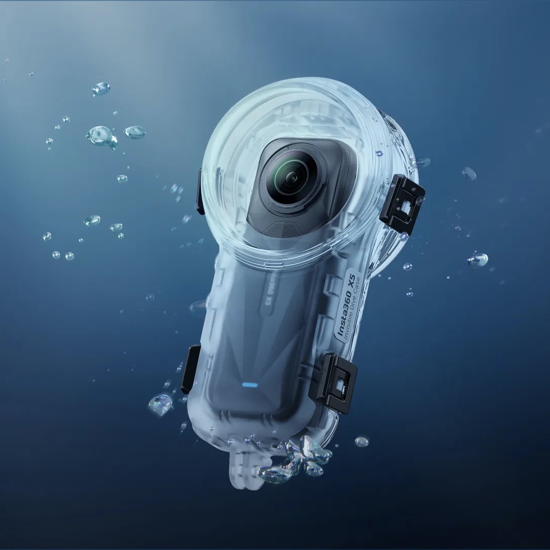 ※Insta360 X5 全隱形潛水殼