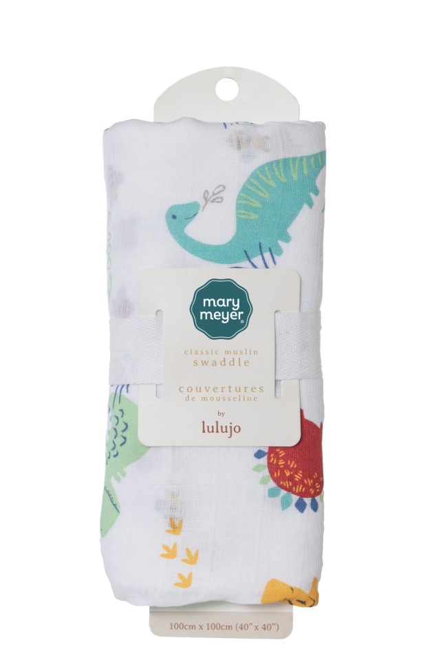 Lulujo 棉質包被 – 恐龍