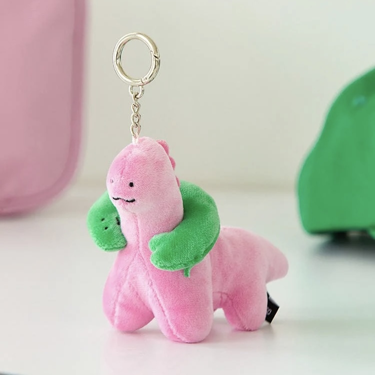 韓國文創 JOGUMAN 恐龍 頸枕造型 吊飾 絨毛玩具 韓國代購