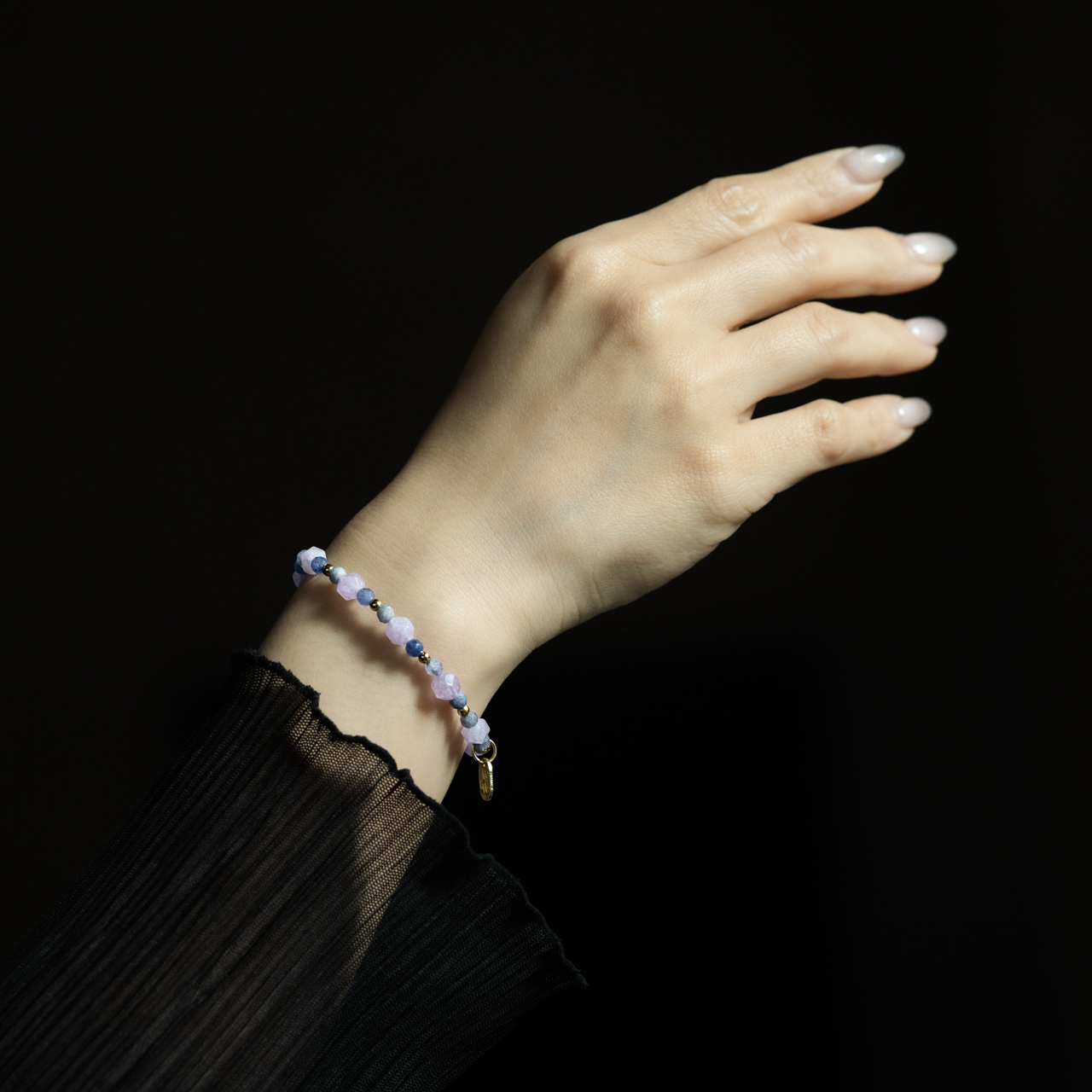 愛神｜薰衣草紫晶丹泉石手鍊 C1703