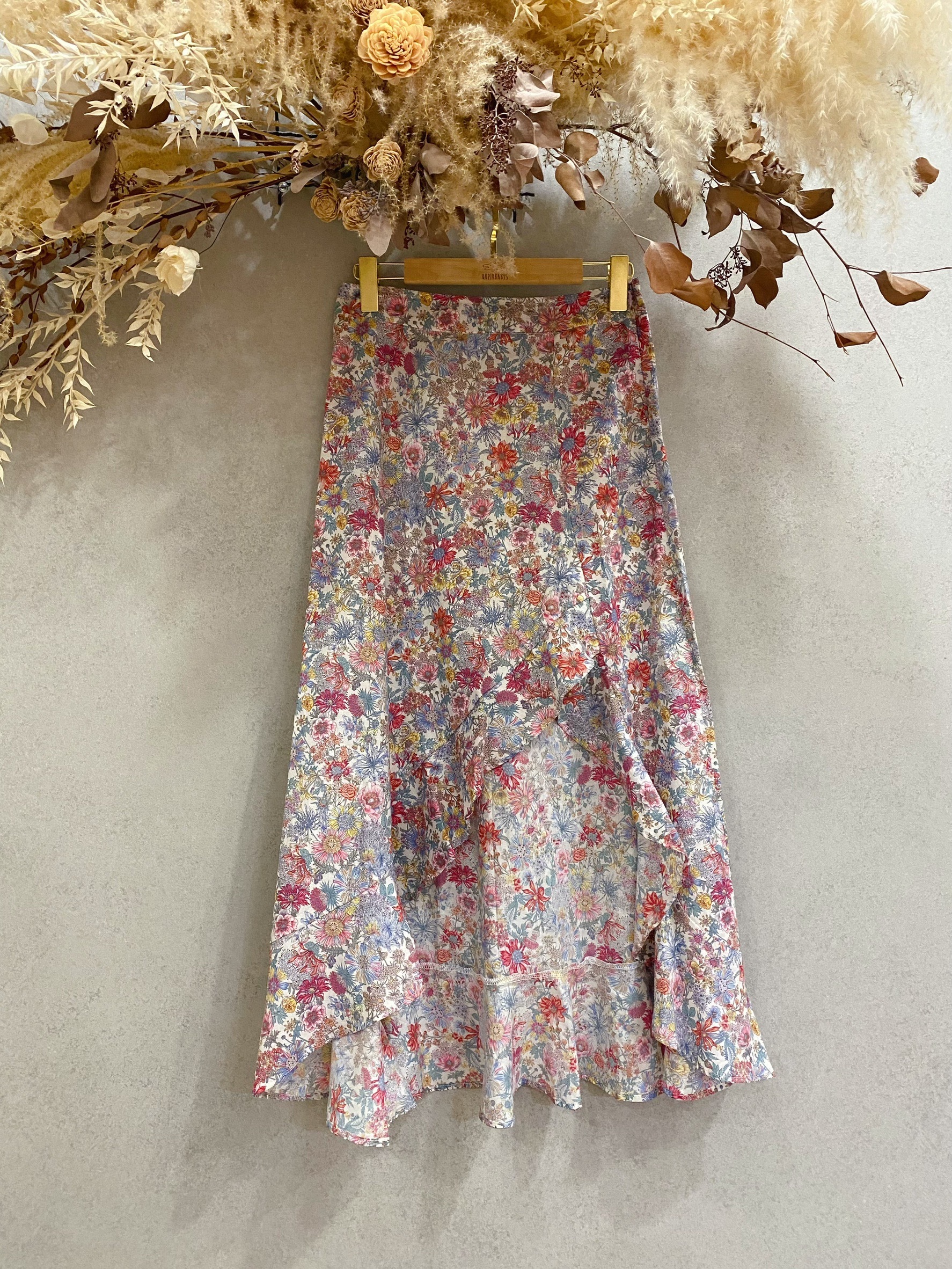 百花綻放 媽咪佛朗明哥長裙(S)