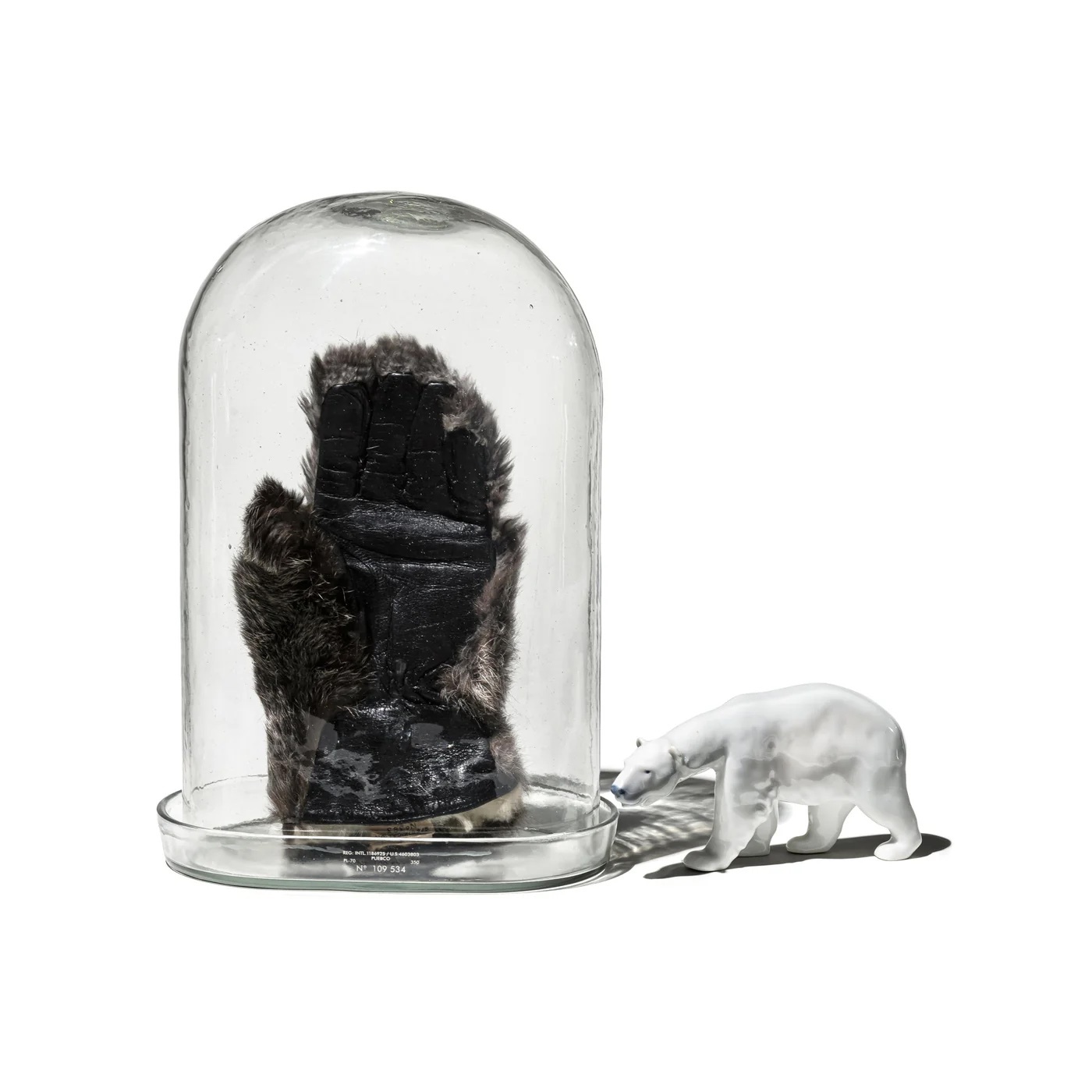 PUEBCO DISPLAY GLASS DOME