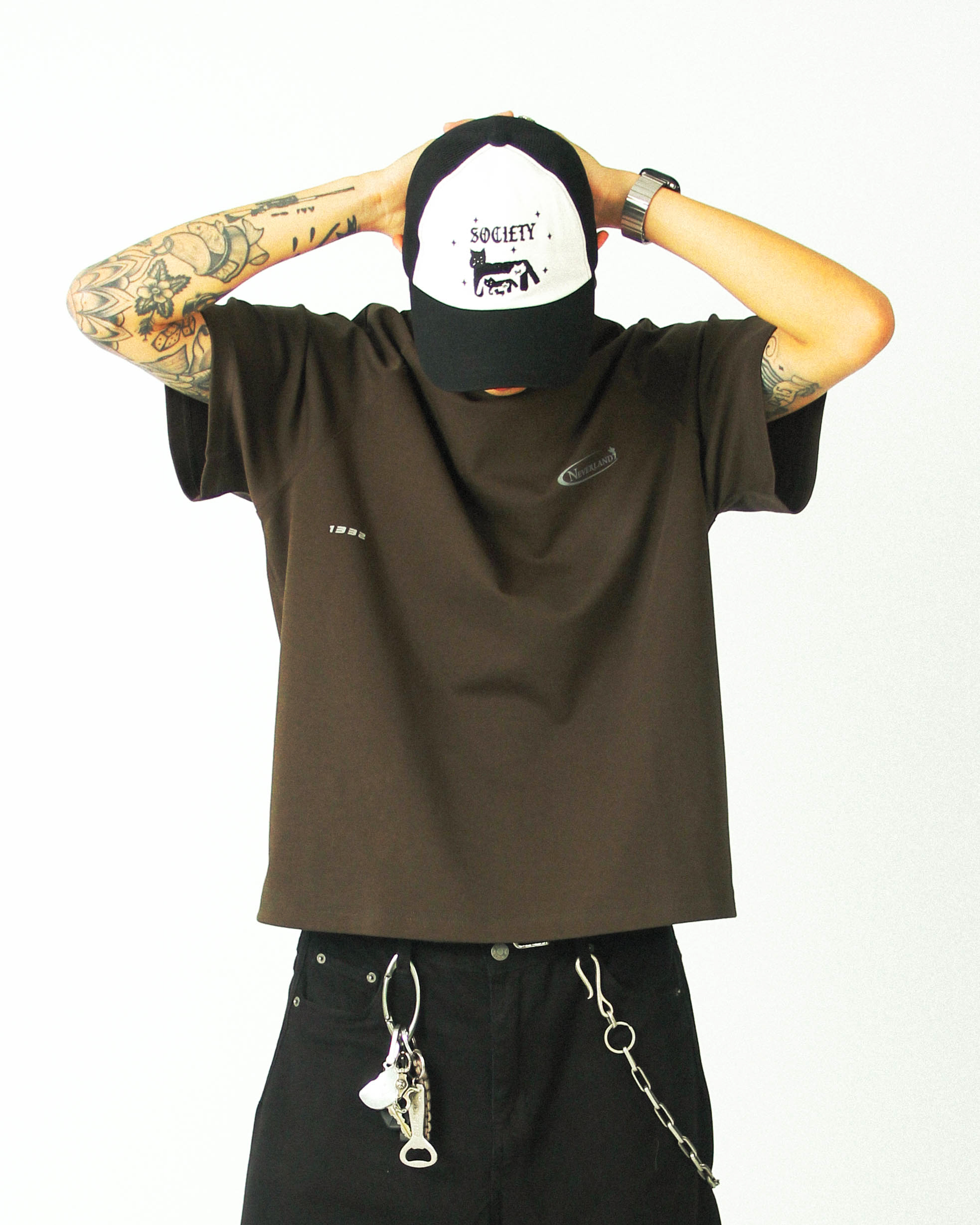 Neverland LEGO 3M1332 Tee 拼接 創造 短T