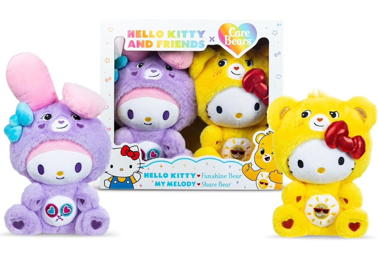 【預購】G052339 Care Bears x Hello Kitty (一套2個)