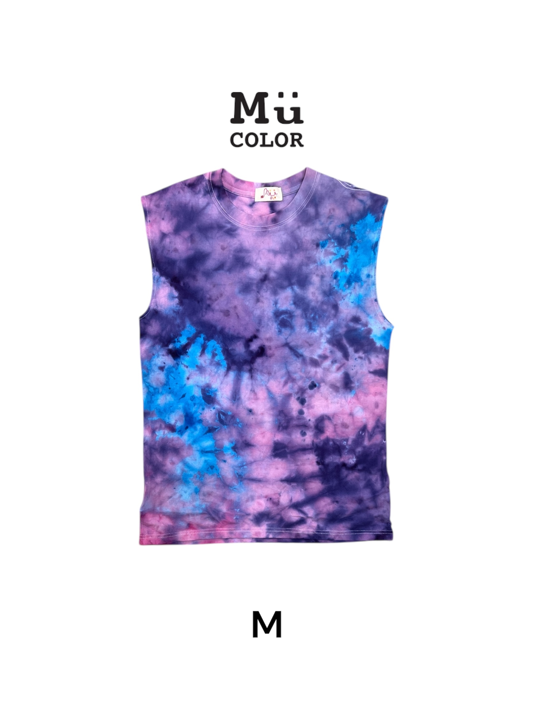 慕慕卡樂 / 手染無袖T恤 (M)