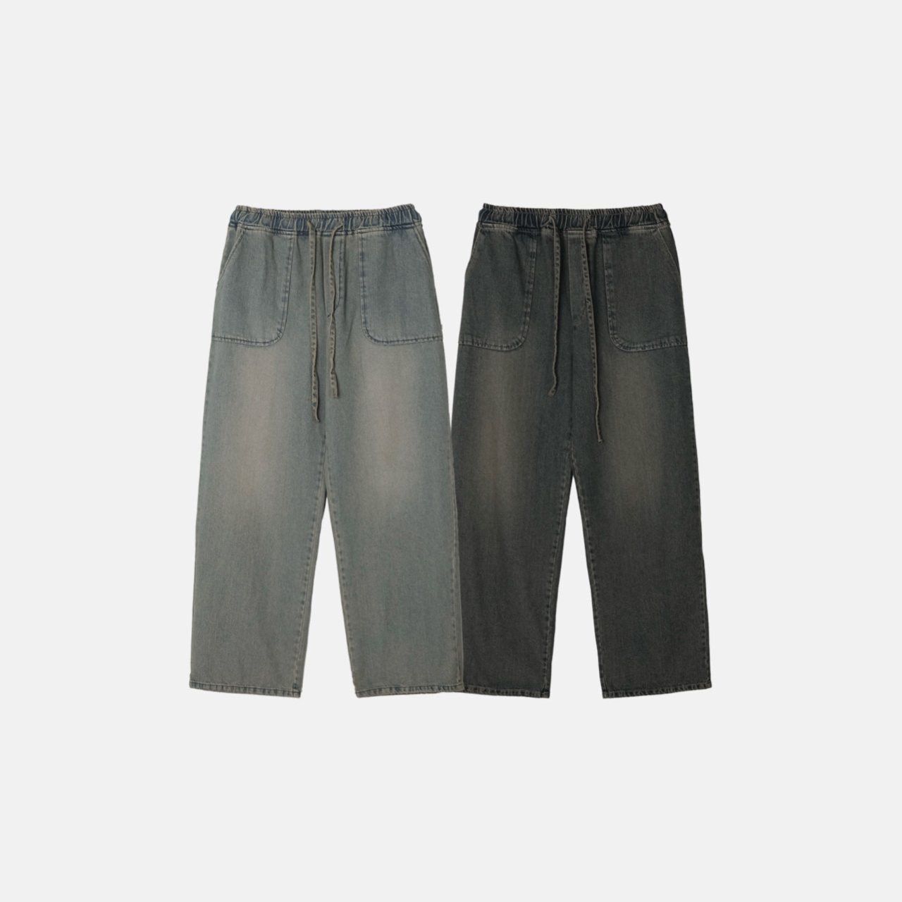 洗水鬆身牛仔褲 REMAIN-016P