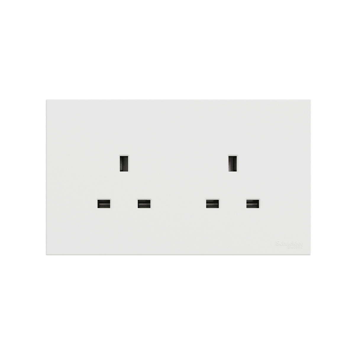 施耐德 AvatarOn C 13A 兩位連保護門插座