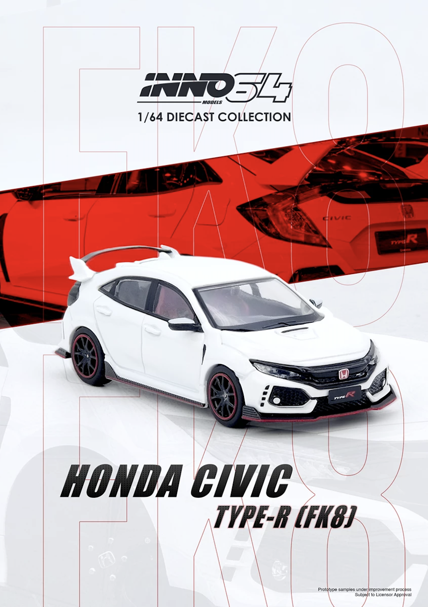 【預訂】INNO64 Civic Type-R(FK8) White