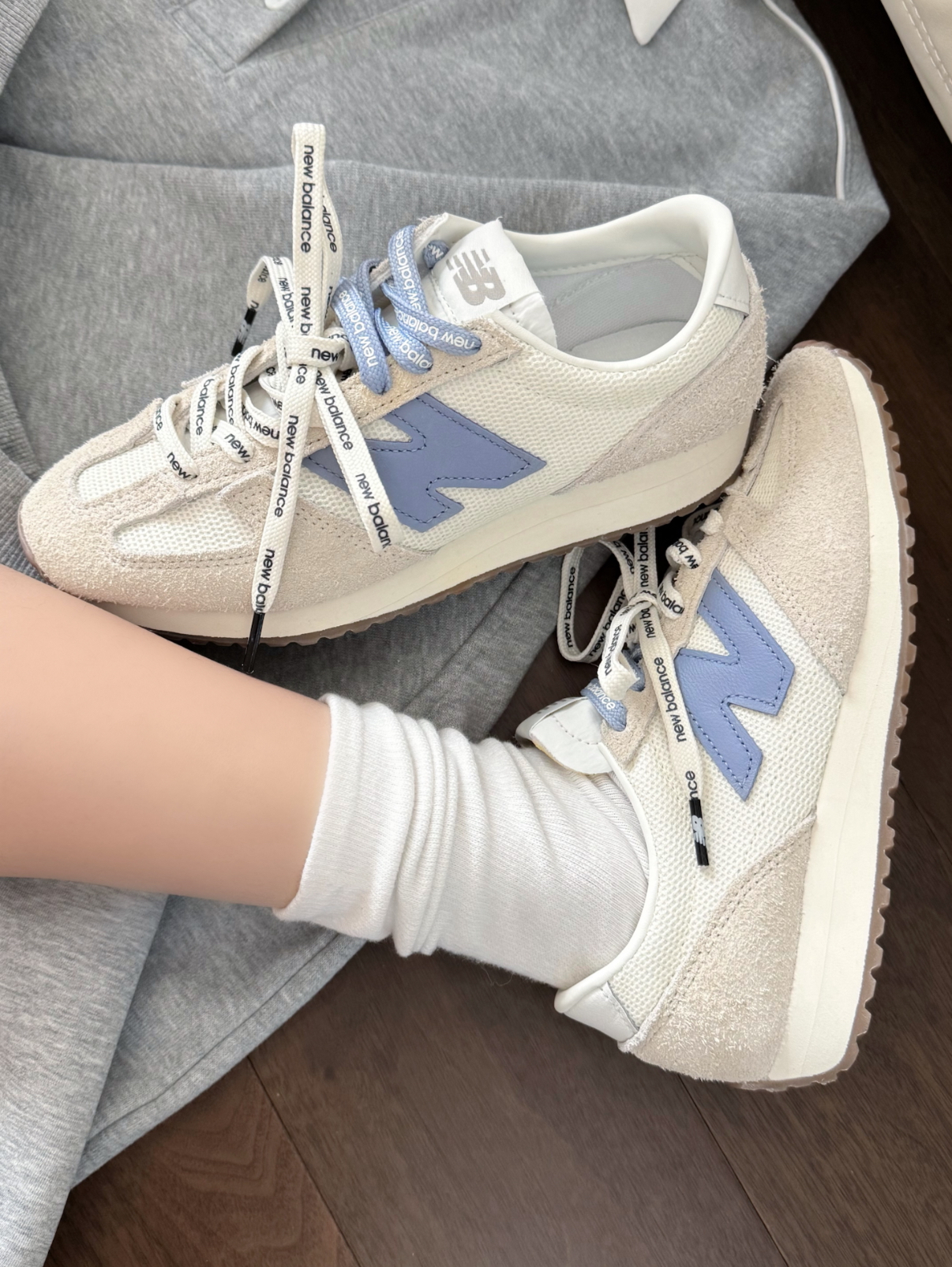 New Balance 471 NB 天空藍 藍色 米灰 奶油白 張員瑛同款 男女鞋 U471AA/預購