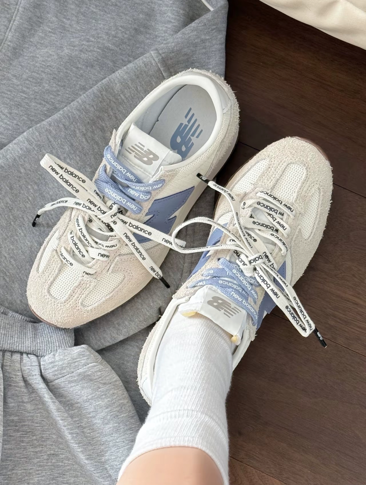 New Balance 471 NB 天空藍 藍色 米灰 奶油白 張員瑛同款 男女鞋 U471AA/預購