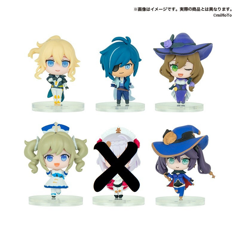 BUSHIROAD 代理版 轉蛋 原神收藏公仔03 五入無附殼