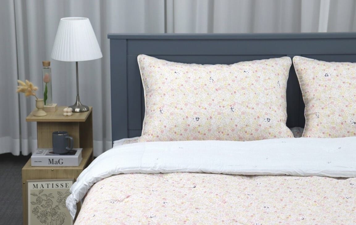 KQ4311 熊貓碎花 (莫代爾) *春夏薄款被*