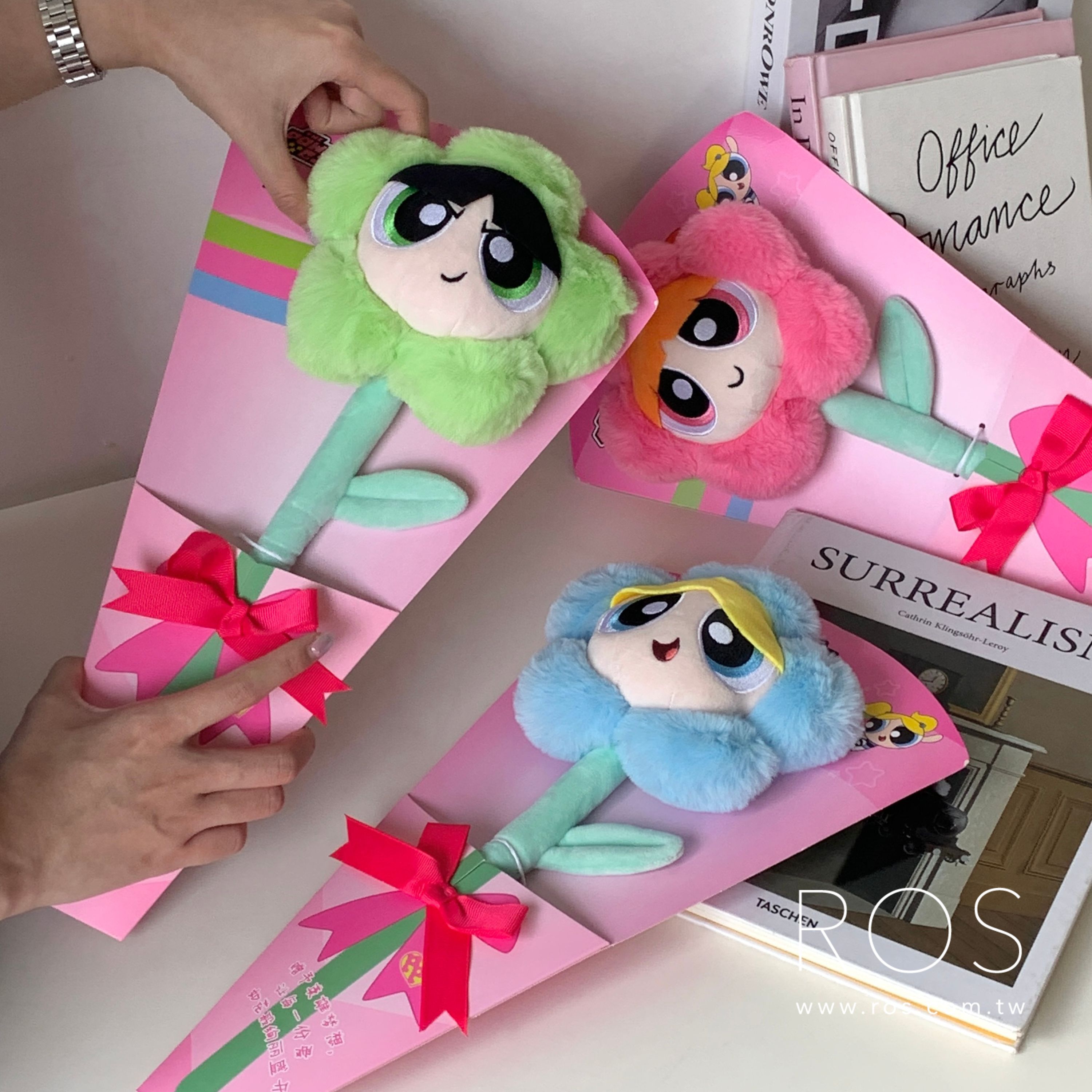 🎓畢業季限定 飛天小女警毛絨花朵花束(3kinds)