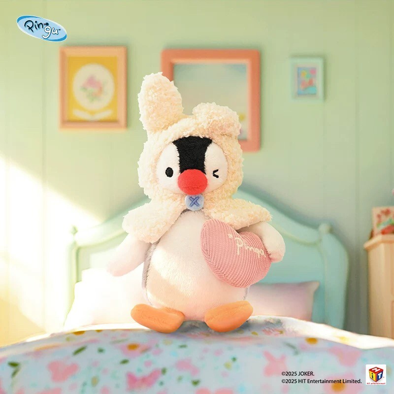 PINGU 企鵝家族 宅在家系列 吊飾