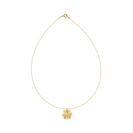 1TA0524-124 THALLO Fortuna Trefoil Pendant Gold #s685a (A-SK-E)