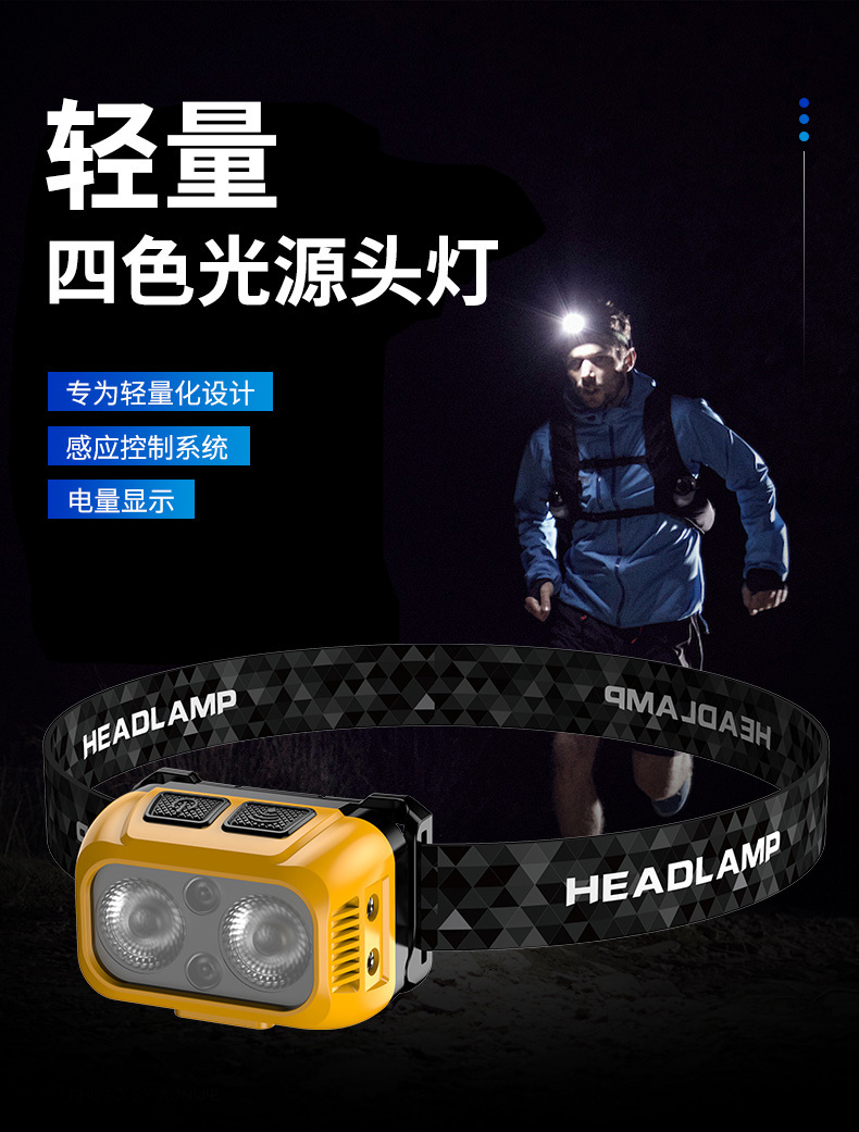 充電式輕便頭燈