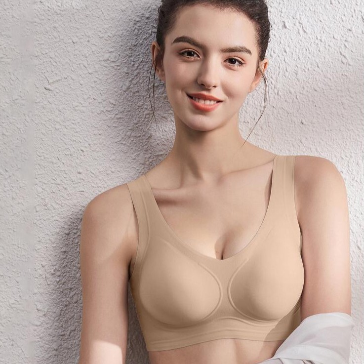 8619  [V領] 升級版-- 果凍膠條 無痕內衣