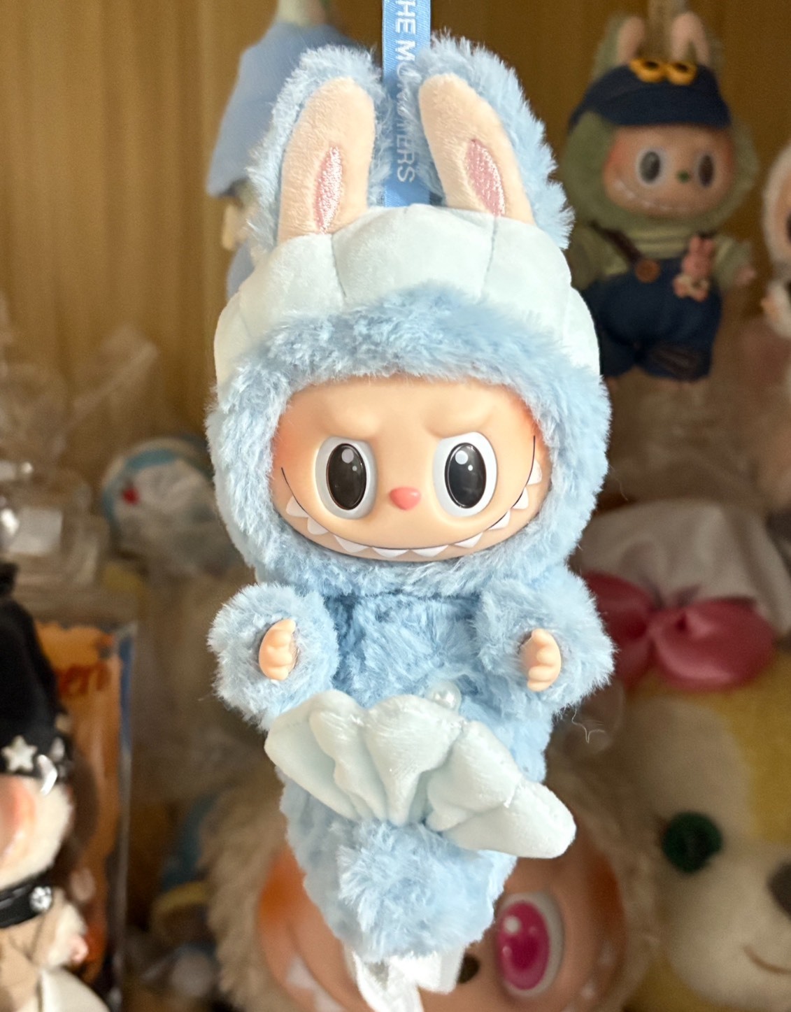 POP MART 泡泡瑪特 Labubu 新加坡限定 毛絨吊飾 小號