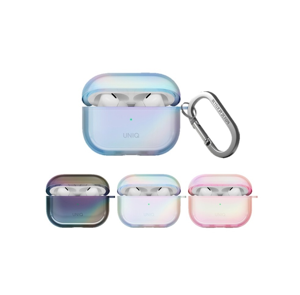 UNIQ Iridescia AirPod Pro 2 幻彩藍牙耳機皮革保護套