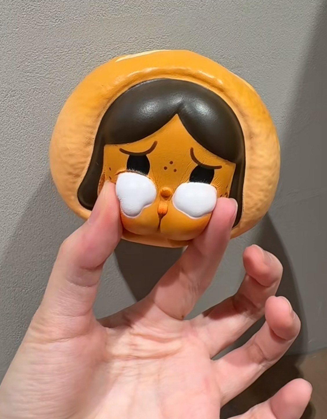 POP MART 泡泡瑪特 CRYBABY 萌粒烤麵包 慢回彈捏捏樂