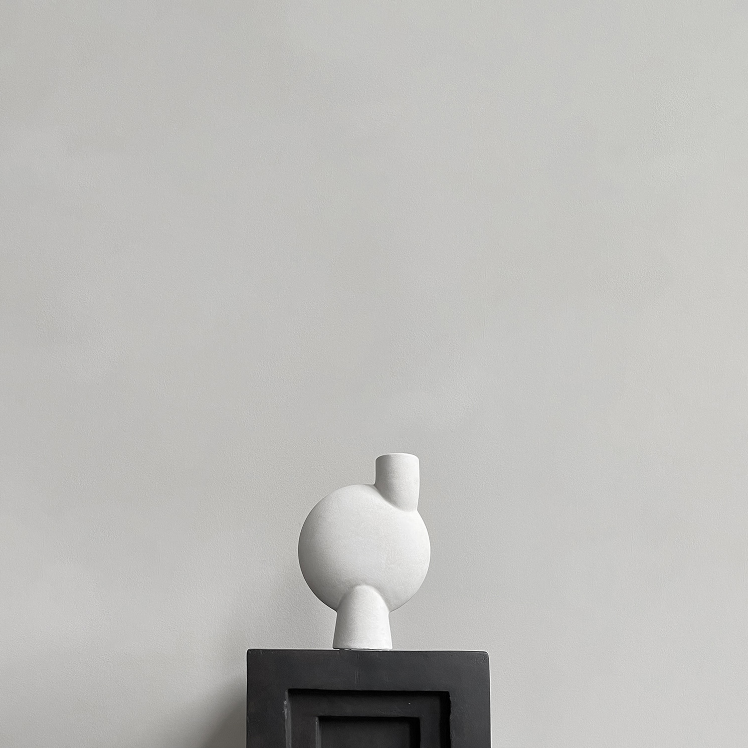 101CPH 泡泡花瓶/中型 骨白色