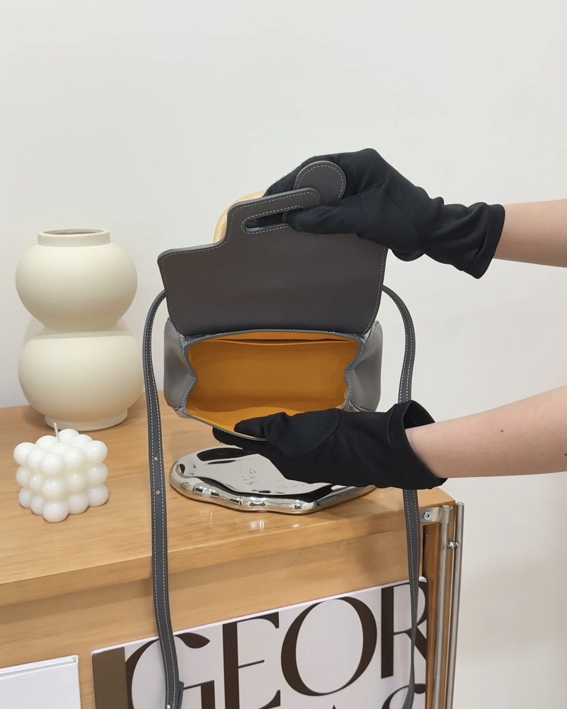 GOYARD｜SAIGON 迷你西貢包 灰色