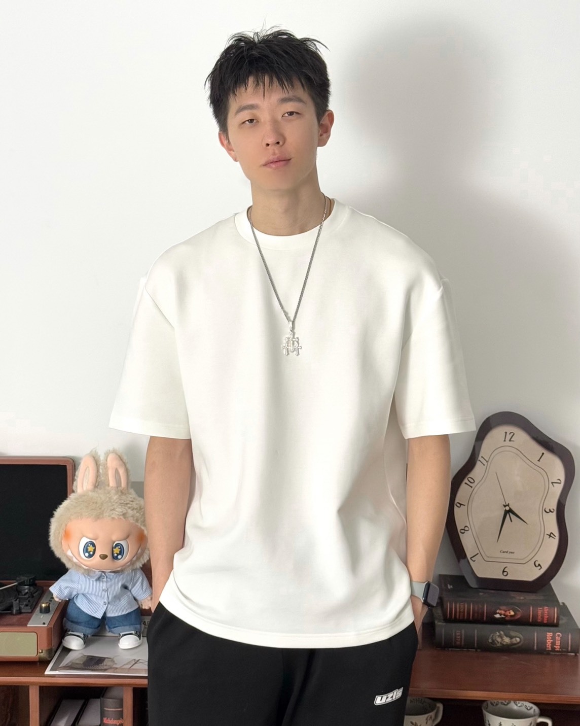 POP MART 泡泡瑪特 LABUBU THE MONSTERS FLIP WITH ME 搪膠毛絨公仔 40cm