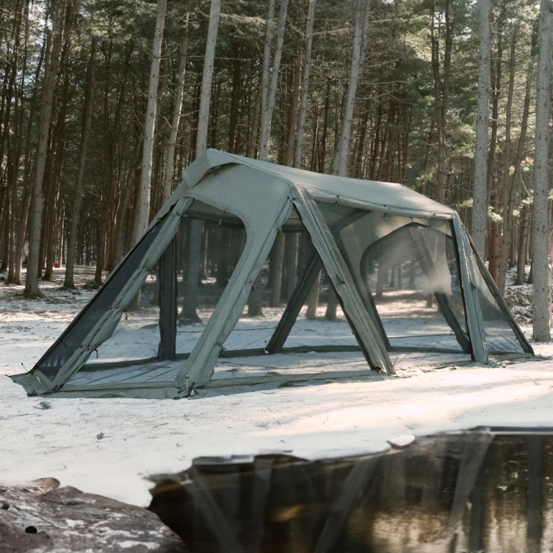 URBANSIDE - EASY CABIN 卡比充氣帳(軍綠)