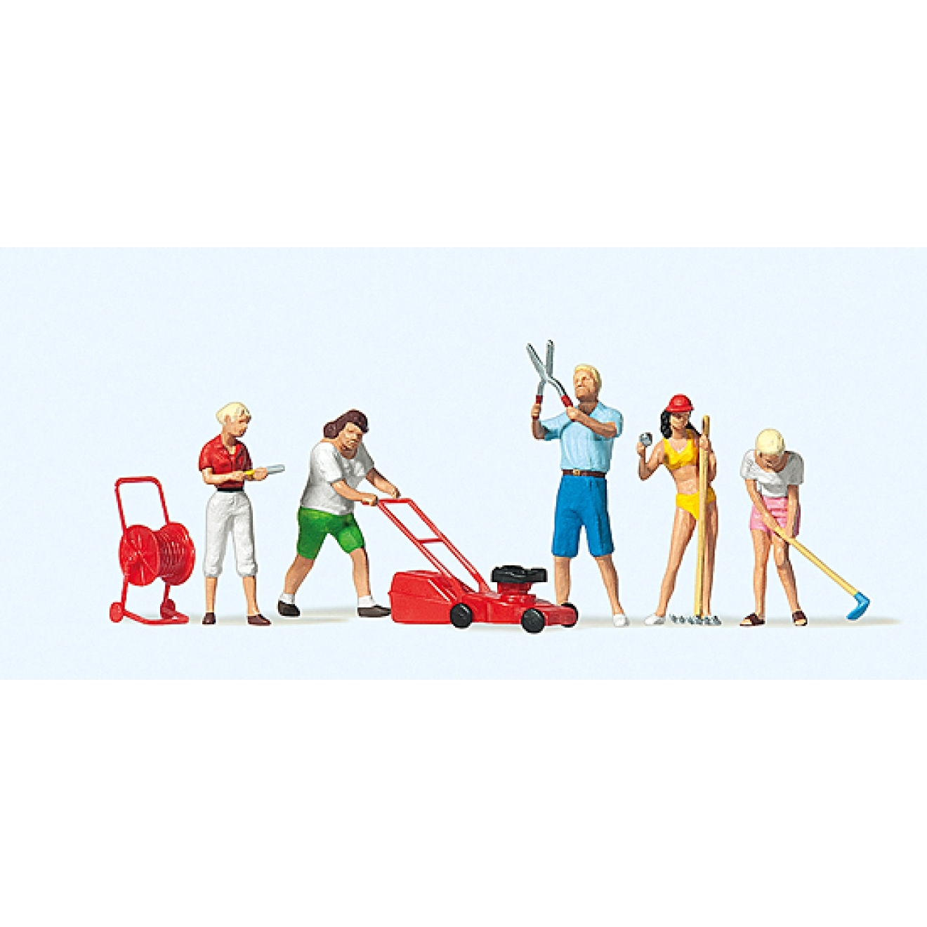 Preiser 10464 HO規 園丁