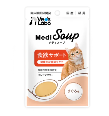 Vet's Labo - MediSoup 貓機能性營養輔助飲食 - 促進食慾配方 (40gx10包)