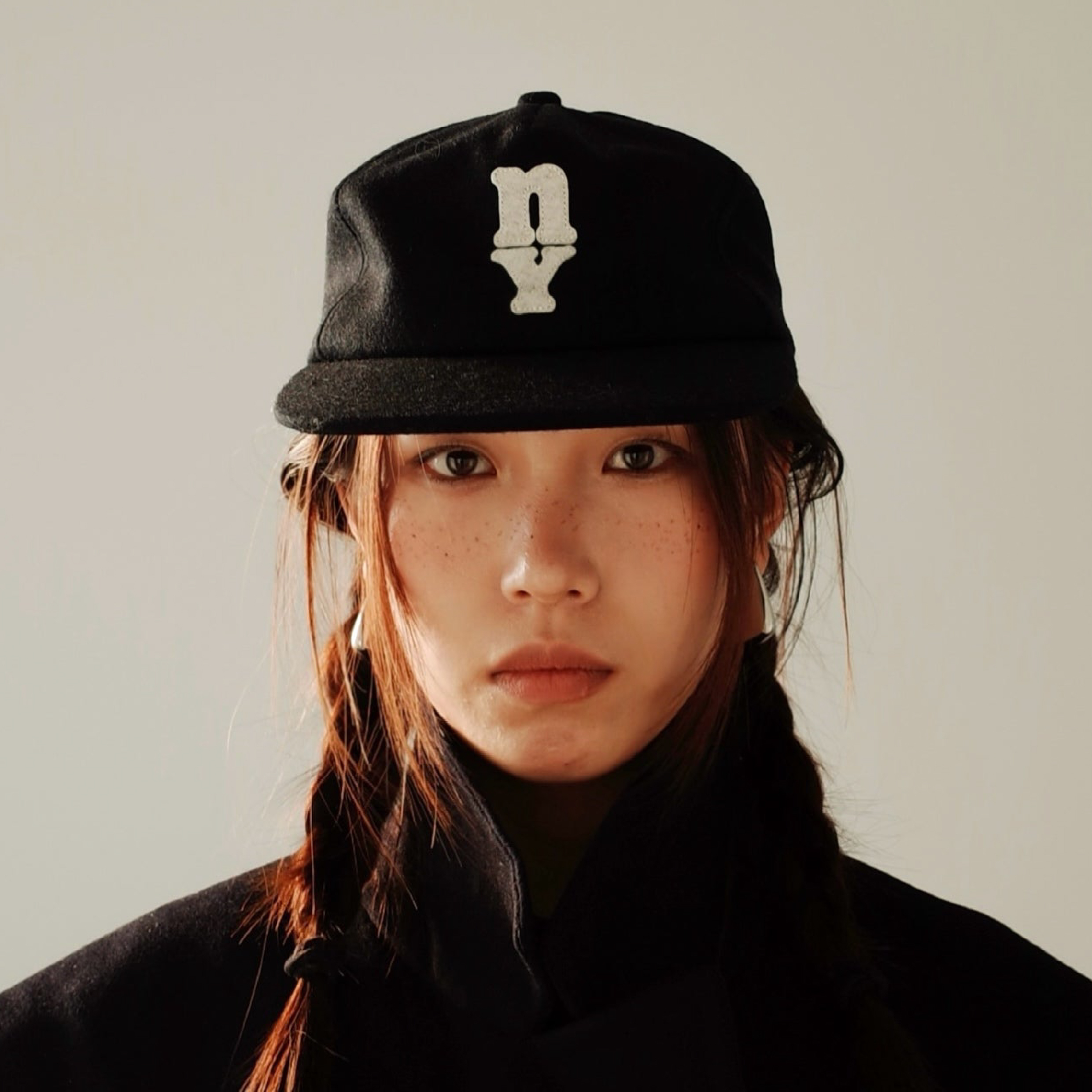 6cRAyon NY Basebal Cap NY 字體棒球帽