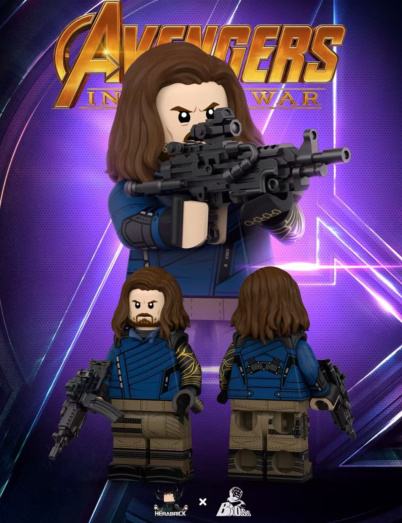 [Boss][Preorder]  The Avengers 3 - Winter Soldier ［PADprinted]