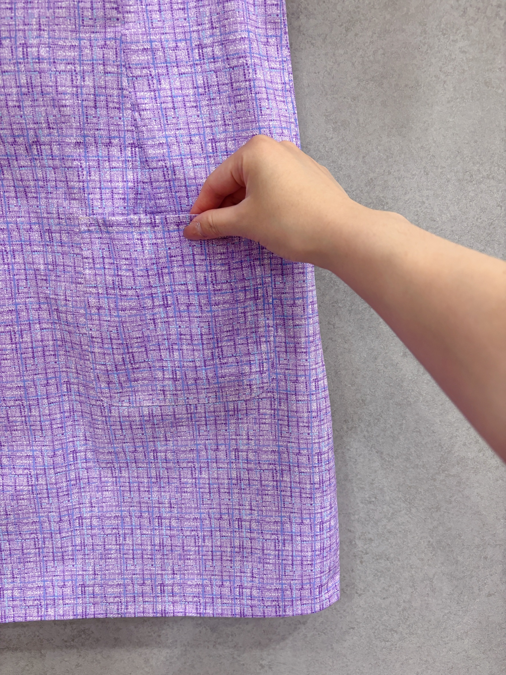 紫小香風 媽咪小蠻腰洋裝(S)