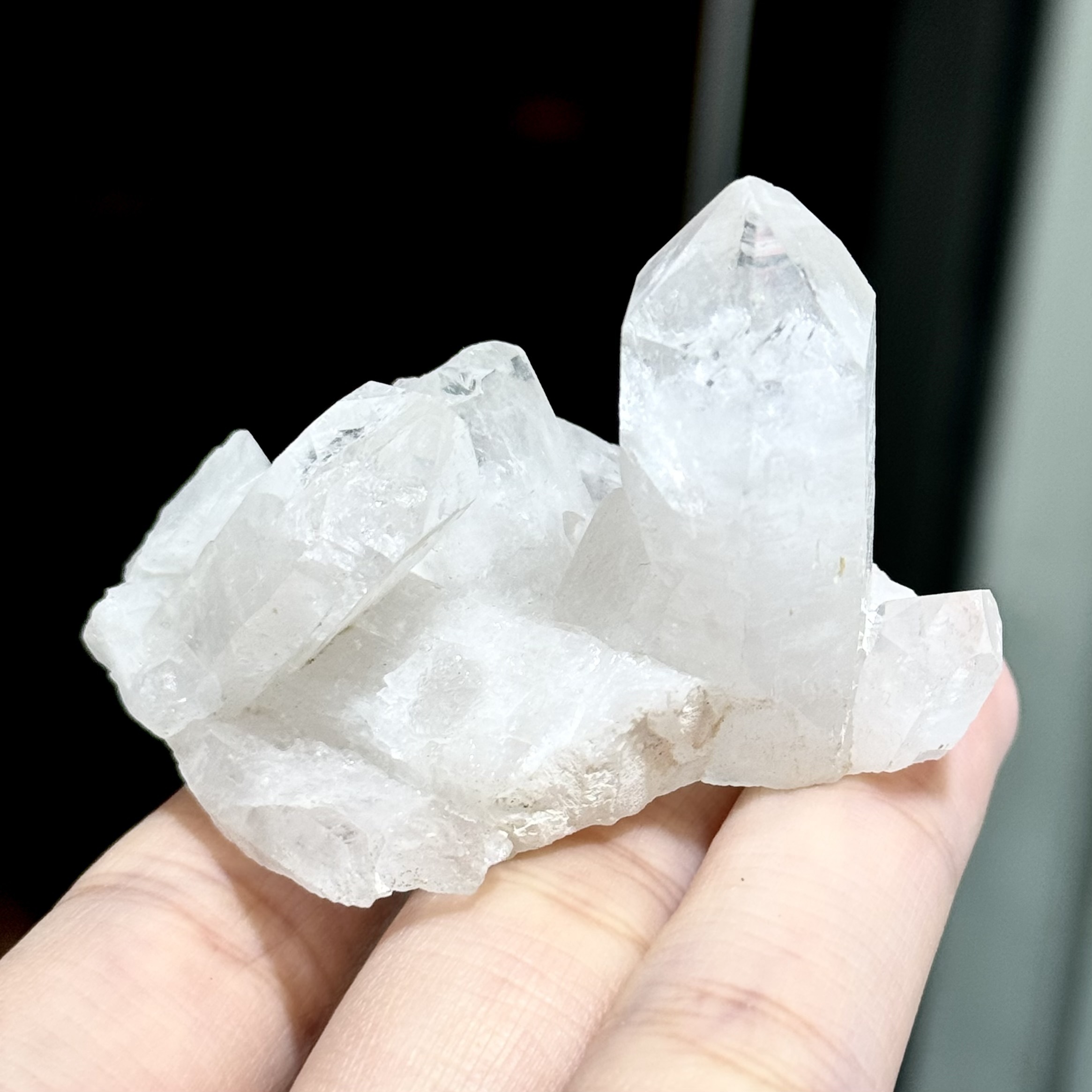 【淨化】白水晶簇 (編號0751)