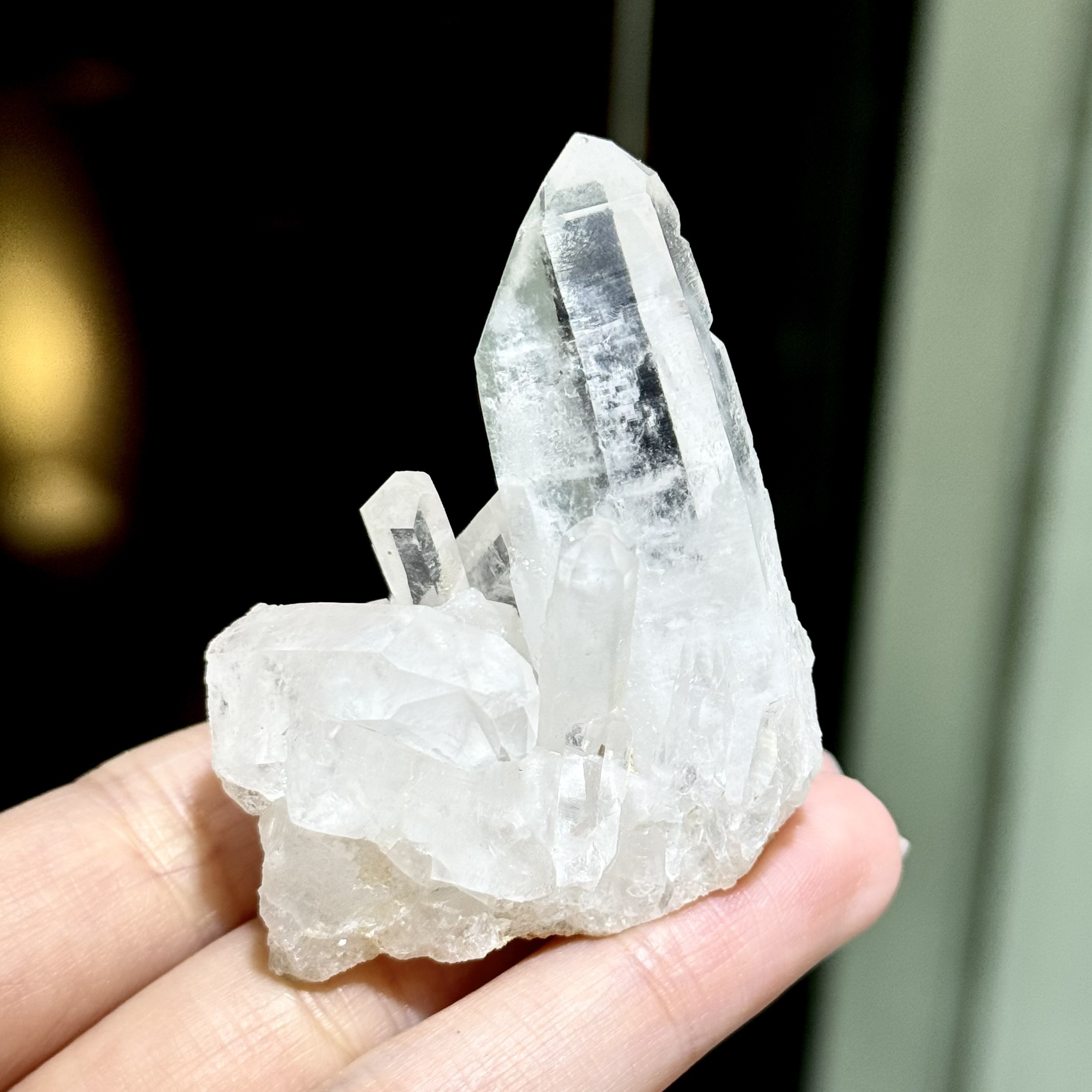 【淨化】白水晶簇 (編號0753)