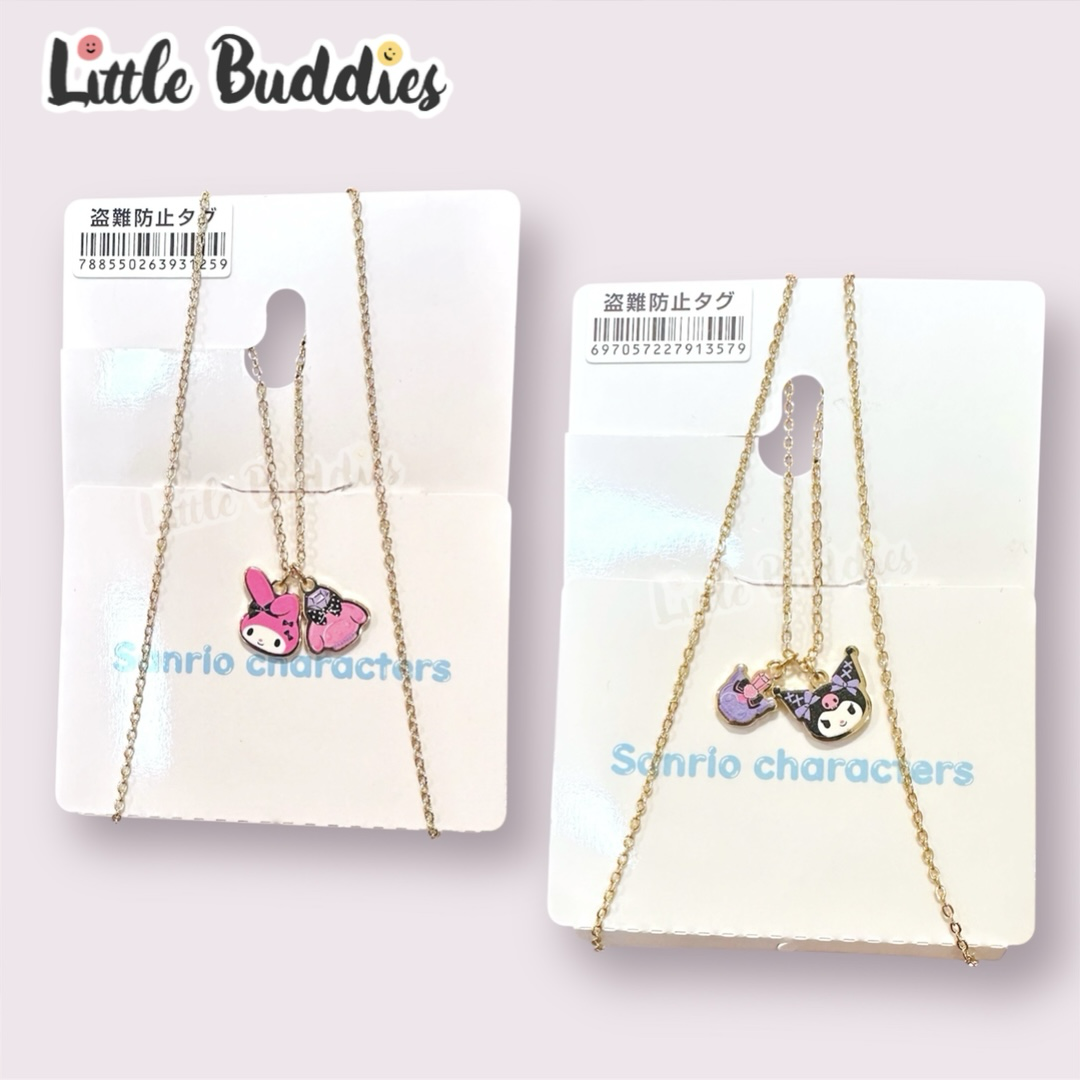 日本 Sanrio 金屬牌吊牌頸鏈