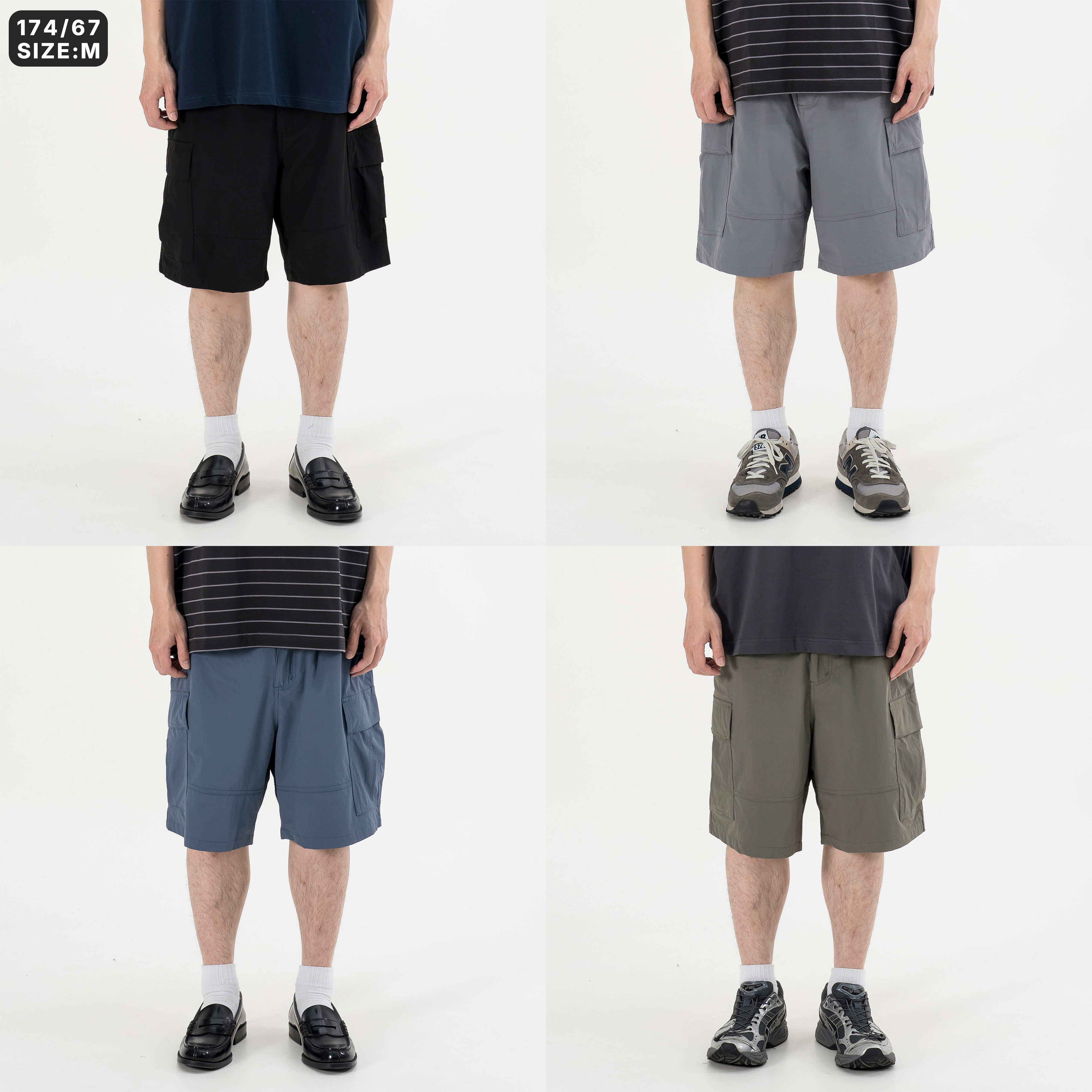 3M Scotchgard™ Cargo Shorts 機能 六口袋 工作短褲 [PTR-429]