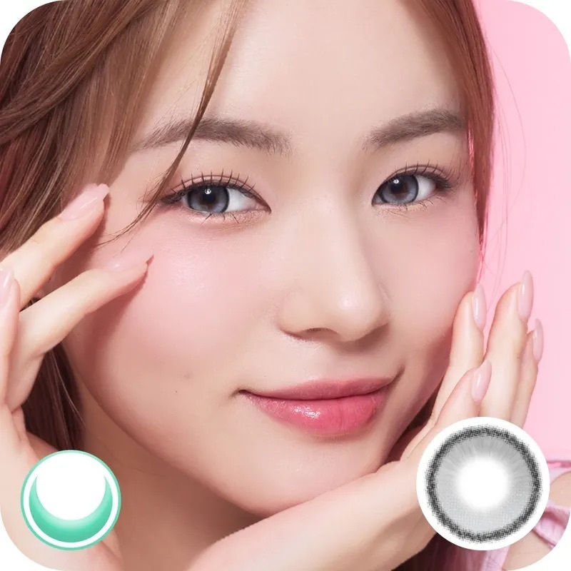 [散光] Lenbling Eye Only 1 Month LightRing 2Tone Gray｜月拋散光彩妝隱形眼鏡｜每盒2片