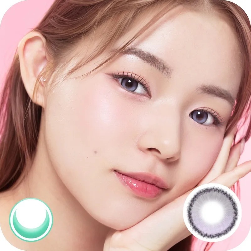 [散光] Lenbling Eye Only 1 Month LightRing 2Tone Purple｜月拋散光彩妝隱形眼鏡｜每盒2片