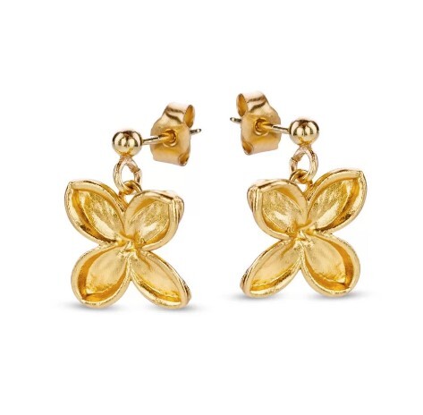 1TA0524-106 THALLO Artemis Earrings Studs Drops & Dangles 24K Gold Vermeil on Sterling Silver #s241b (A-SK-E)
