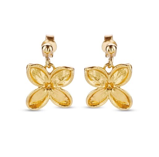 1TA0524-106 THALLO Artemis Earrings Studs Drops & Dangles 24K Gold Vermeil on Sterling Silver #s241b (A-SK-E)