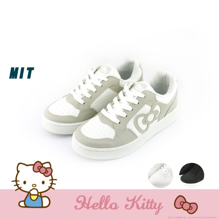 25082-KT Sanrio Hello Kitty Lightweight Thick-Soled Bow Versatile Casual Shoes #TW-AS25-924002